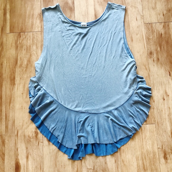Free People Tops - We the Free Free People Uptown Tank Blue